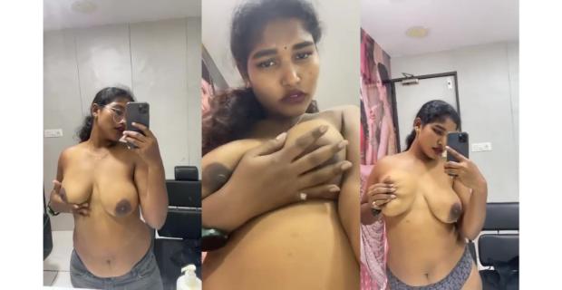 Horny Tamil Wife Big Boobs Press Video Call